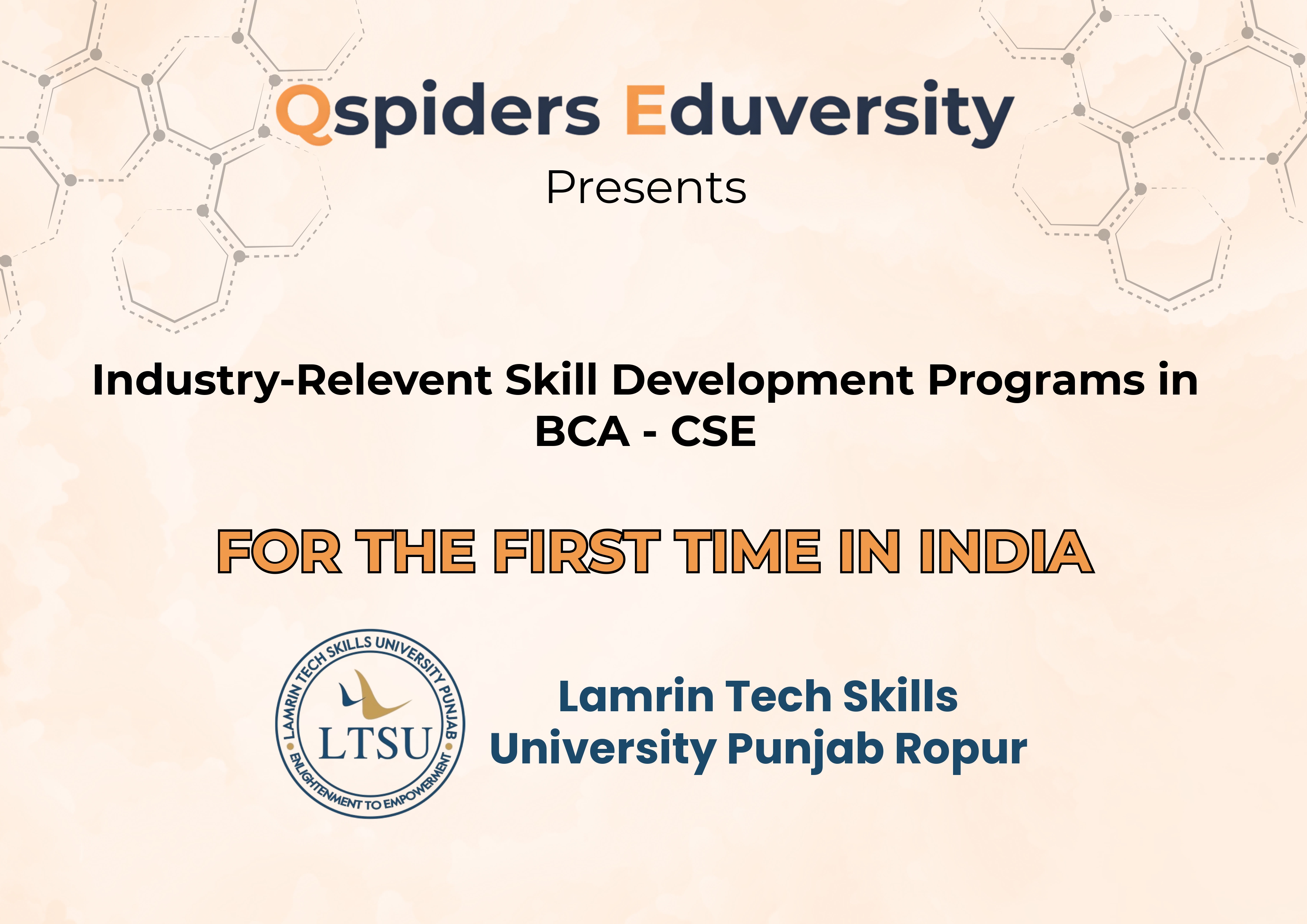 Program at QSpiders Eduversity ↔ LTSU