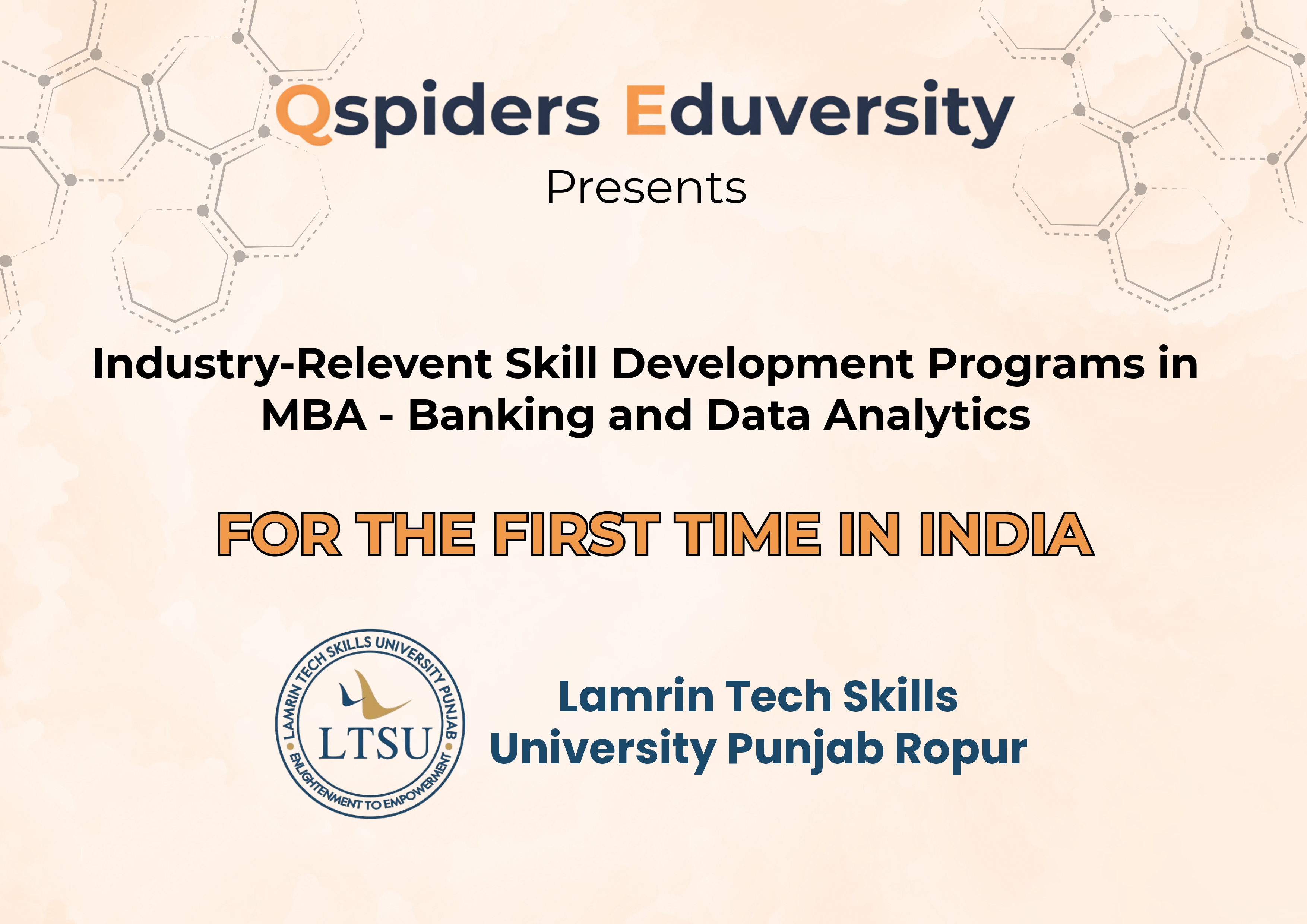 Program at QSpiders Eduversity ↔ LTSU