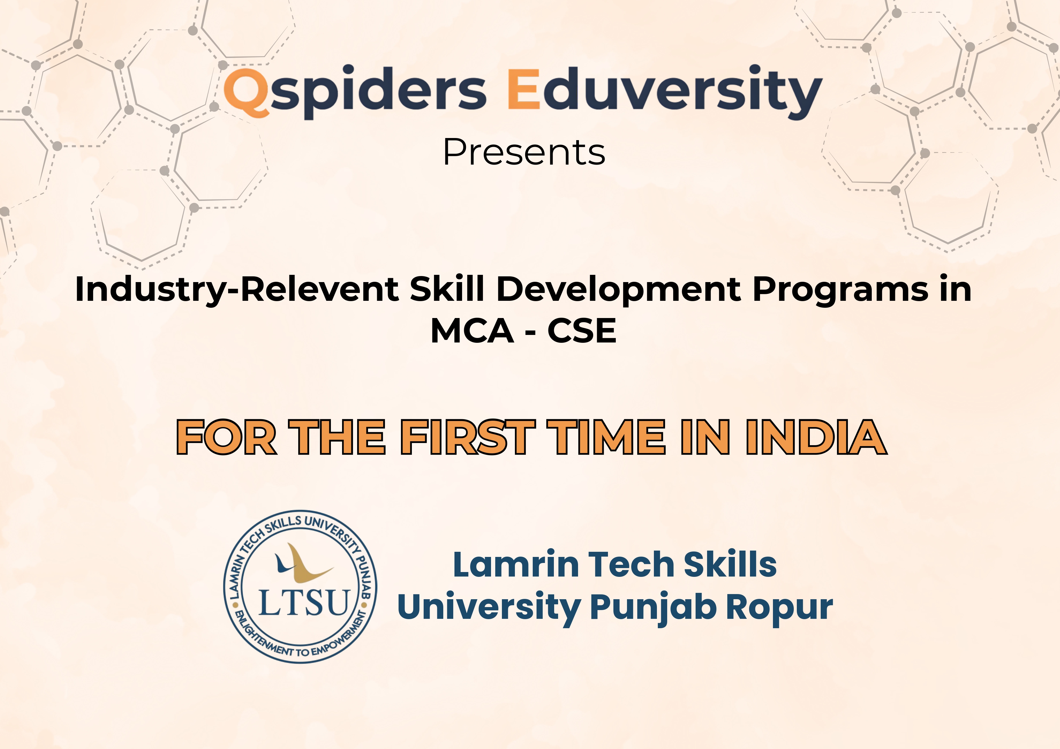 Program at QSpiders Eduversity ↔ LTSU